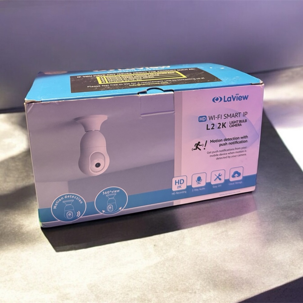 La View Lightbulb 360 view Camers